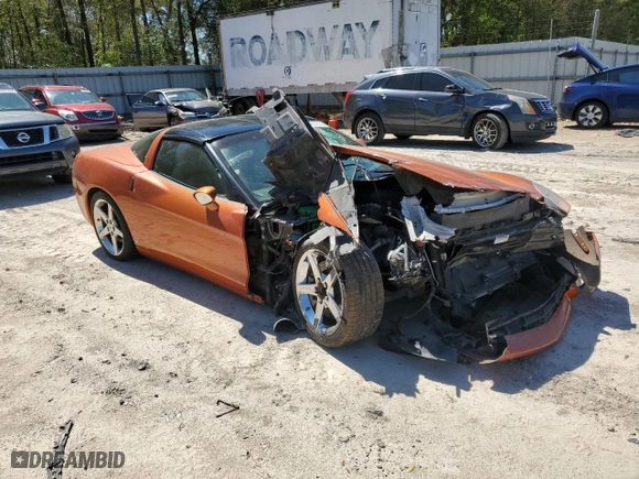 2007 Chevrolet Corvette with VIN 1G1YY26U975122086, listed as a Copart auction lot 49372735 with 173,238 mi miles and Salvage Title. Bid and sale history available at carsss.com. Image 4.