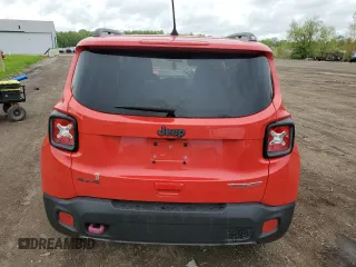 2018 Jeep Renegade Trailhawk с VIN ZACCJBCB7JPG76380, выставлен на аукционе Copart как лот 56914355 с пробегом 74 612 миль миль и Списание • Salvage title. История ставок и продаж доступна на DreamBid. Изображение 6.