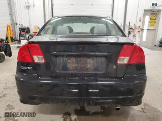 2004 Honda Civic LX with VIN 2HGES16604H911241, listed as a Copart auction lot 51665725 with 170,551 mi miles and Clean Title. Bid and sale history available at carsss.com. Image 6.