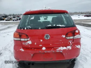 2013 Volkswagen Golf TDI with VIN WVWDM7AJ3DW089104, listed as a Copart auction lot 44526985 with 73,570 mi miles and Salvage title. Bid and sale history available at DreamBid. Image 6.