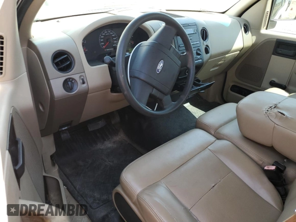 2008 Ford F-150 XL with VIN 1FTRF12228KE32843, listed as a Copart auction lot 50548745 with 172,016 mi miles and Clean title. Bid and sale history available at DreamBid. Image 8.