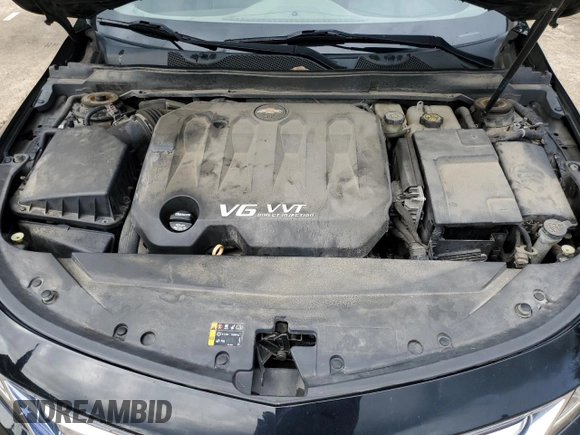 2016 Chevrolet Impala LTZ with VIN 2G1145S33G9159598, listed as a Copart auction lot 60217765 with 157,452 mi miles and Salvage title. Bid and sale history available at DreamBid. Image 11.