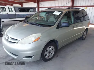 2006 Toyota Sienna CE with VIN 5TDZA23C06S523465, listed as a IAAI auction lot 42157159 with 167,009 mi miles and . Bid and sale history available at DreamBid. Image 2.