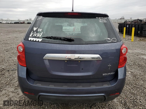 2014 Chevrolet Equinox LS with VIN 2GNALAEK8E6308390, listed as a Copart auction lot 51382125 with 105,641 mi miles and Salvage Title. Bid and sale history available at carsss.com. Image 6.