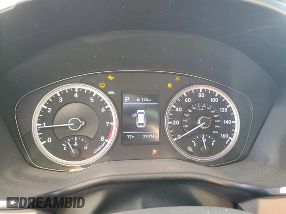 2019 Hyundai Santa Fe SE z VIN 5NMS23AD9KH043292, wystawiony jako Copart lot #54108685 z przebiegiem 27 474 mil mil oraz Szkoda całkowita • Salvage title. Historia ofert i sprzedaży dostępna na DreamBid. Obrazek 9.