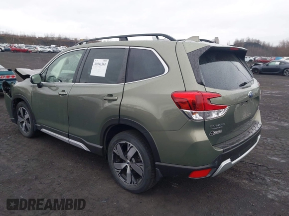 2020 Subaru Forester Touring with VIN JF2SKAXC2LH503528, listed as a IAAI auction lot 41941554 with 32,727 mi miles. Bid and sale history available at carsss.com. Image 3.