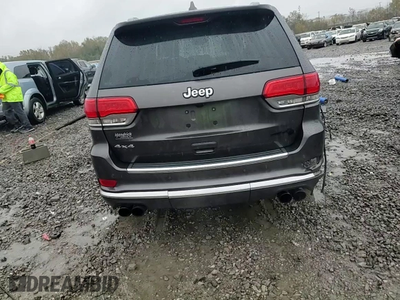 2017 Jeep Grand Cherokee Summit with VIN 1C4RJFJT1HC818136, listed as a Copart auction lot 81057084 with 135,843 mi miles and Salvage title. Bid and sale history available at DreamBid. Image 14.