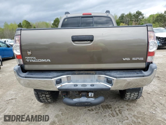 2013 Toyota Tacoma with VIN 3TMMU4FN4DM055697, listed as a Copart auction lot 52593665 with 57,266 mi miles and Clean Title. Bid and sale history available at carsss.com. Image 6.