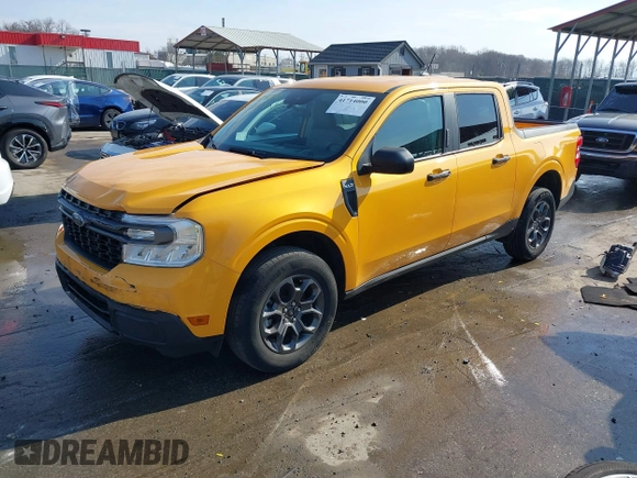 2022 Ford Maverick XL with VIN 3FTTW8E34NRA66569, listed as a IAAI auction lot 41714000 with 47,557 mi miles and . Bid and sale history available at DreamBid. Image 17.