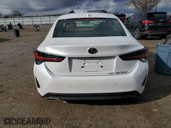 2019 Lexus RC 300 with VIN JTHS85BC6K5005567, listed as a Copart auction lot 36072483 with Not provided miles and . Bid and sale history available at DreamBid. Image 6.