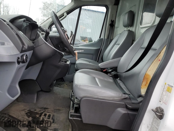 2015 Ford Transit with VIN 1FTNR2CG6FKA66842, listed as a Copart auction lot 49481885 with 327,933 mi miles and Salvage Title. Bid and sale history available at DreamBid. Image 7.