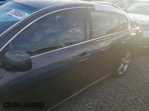 2007 Lexus GS 350 with VIN JTHBE96S670014503, listed as a Copart auction lot 73985654 with Not Provided miles and Salvage Title. Bid and sale history available at DreamBid. Image 12.