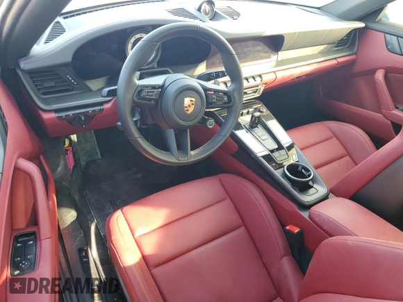 2024 Porsche 911 Carrera S with VIN WP0AB2A99RS220133, listed as a Copart auction lot 77070684 with 0 mi miles and Salvage Title. Bid and sale history available at carsss.com. Image 8.