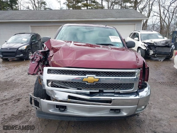 2013 Chevrolet Silverado 1500 LT with VIN 1GCNKSE01DZ168655, listed as a IAAI auction lot 41488652 with 102,224 mi miles. Bid and sale history available at carsss.com. Image 13.