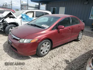 2008 Honda Civic LX с VIN 2HGFA16578H511634, выставлен на аукционе Copart как лот 58720925 с пробегом 157 005 миль миль и Списание • Salvage title. История ставок и продаж доступна на DreamBid. Изображение 1.