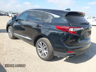 2023 Acura RDX w/Technology Package with VIN 5J8TC2H50PL008965, listed as a IAAI auction lot 40818930 with 18,061 mi miles. Bid and sale history available at carsss.com. Image 3.