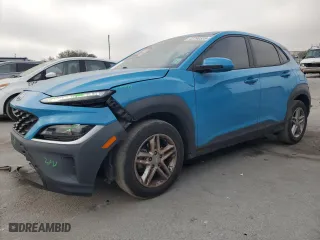 2022 Hyundai Kona SE with VIN KM8K22AB4NU785746, listed as a Copart auction lot 43788525 with 66,483 mi miles and Salvage Title. Bid and sale history available at carsss.com. Image 1.