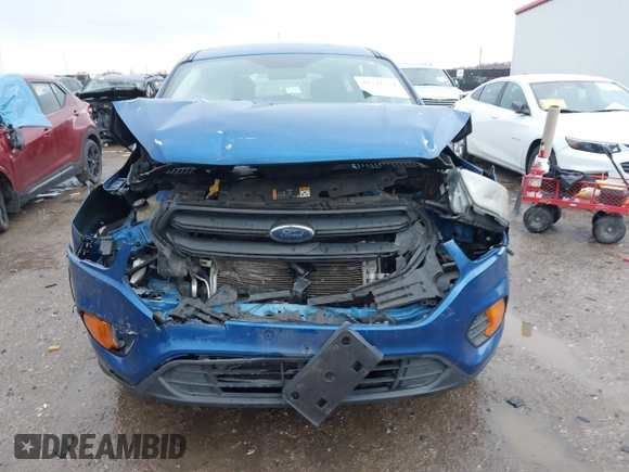 2018 Ford Escape S with VIN 1FMCU0F73JUA54856, listed as a IAAI auction lot 41542759 with 108,322 mi miles. Bid and sale history available at carsss.com. Image 6.