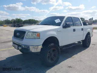 2006 Ford F-150 XLT with VIN 1FTPW12546FA22827, listed as a IAAI auction lot 42080480 with 210,357 mi miles. Bid and sale history available at carsss.com. Image 2.