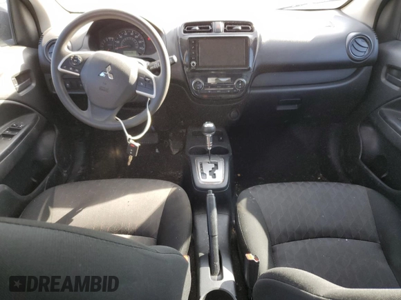 2022 Mitsubishi Mirage ES z VIN ML32AUHJ9NH001458, wystawiony jako Copart lot #48800135 z przebiegiem 39 722 mil mil oraz Szkoda całkowita • Salvage title. Historia ofert i sprzedaży dostępna na DreamBid. Obrazek 8.