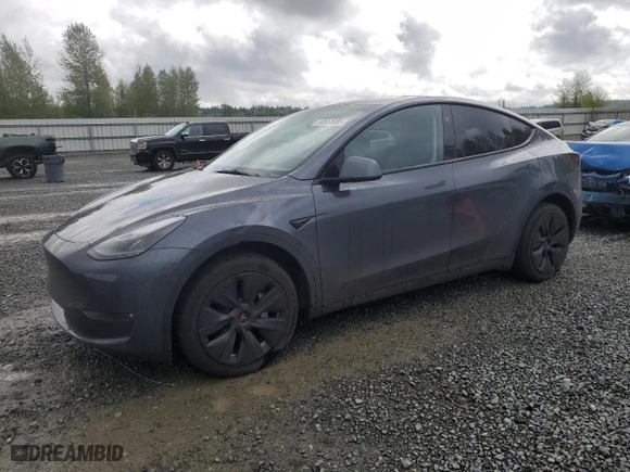 2023 Tesla Model Y Long Range with VIN 7SAYGDEE5PF918853, listed as a Copart auction lot 53551985 with 11,219 mi miles and Salvage Title. Bid and sale history available at carsss.com. Image 1.