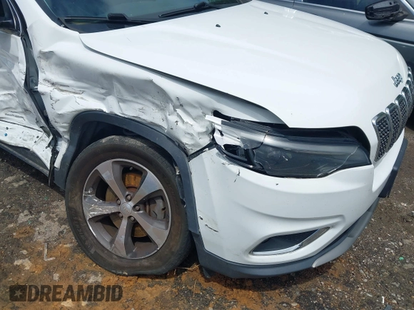 2019 Jeep Cherokee Limited with VIN 1C4PJMDX1KD282154, listed as a IAAI auction lot 42375387 with 135,273 mi miles and . Bid and sale history available at DreamBid. Image 6.