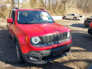 2017 Jeep Renegade Latitude with VIN ZACCJBBB5HPE81342, listed as a IAAI auction lot 41756883 with 170,407 mi miles and . Bid and sale history available at DreamBid. Image 12.