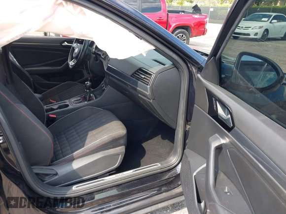 2019 Volkswagen Jetta GLI S with VIN 3VW5T7BU9KM142379, listed as a IAAI auction lot 42056617 with 77,283 mi miles and . Bid and sale history available at DreamBid. Image 5.