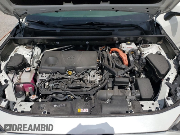 2021 Toyota RAV4 Hybrid LE with VIN JTMB6RFV9MD040106, listed as a Copart auction lot 63409025 with 37,307 mi miles and Non repairable. Bid and sale history available at DreamBid. Image 12.