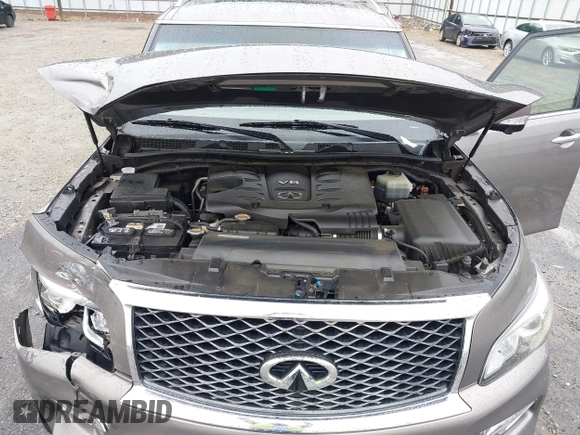2015 Infiniti QX80 with VIN JN8AZ2NE2F9086138, listed as a IAAI auction lot 42365112 with 174,818 mi miles and . Bid and sale history available at DreamBid. Image 10.