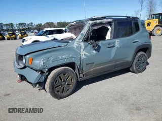 2017 Jeep Renegade Trailhawk z VIN ZACCJBCB6HPF52630, wystawiony jako Copart lot #45211875 z przebiegiem 88 689 mil mil oraz Szkoda całkowita • Salvage title. Historia ofert i sprzedaży dostępna na DreamBid. Obrazek 1.