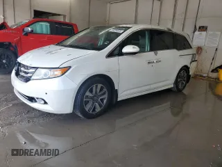 2014 Honda Odyssey Touring with VIN 5FNRL5H98EB041807, listed as a Copart auction lot 54226835 with 181,398 mi miles and Salvage Title. Bid and sale history available at DreamBid. Image 1.