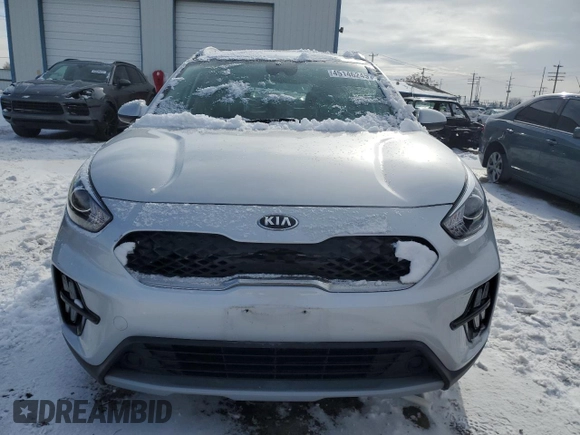 2021 Kia Niro LX with VIN KNDCB3LC2M5470747, listed as a Copart auction lot 45146245 with 34,190 mi miles and Salvage Title. Bid and sale history available at carsss.com. Image 5.