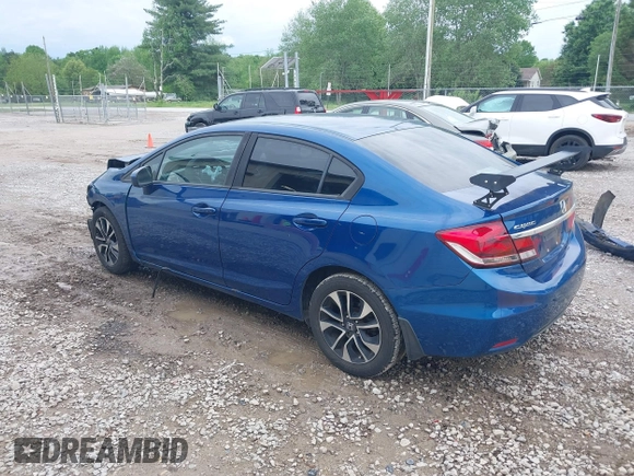 2015 Honda Civic EX with VIN 2HGFB2F85FH550720, listed as a IAAI auction lot 42095237 with 242,324 mi miles and . Bid and sale history available at DreamBid. Image 3.