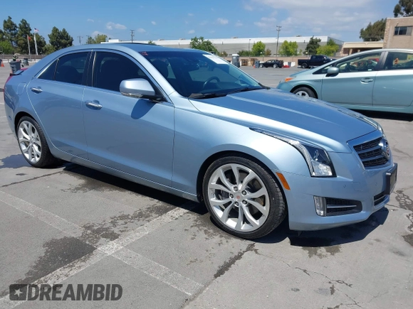 2013 Cadillac ATS Premium with VIN 1G6AE5S31D0152694, listed as a IAAI auction lot 42127294 with 71,882 mi miles. Bid and sale history available at carsss.com. Image 1.