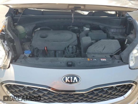2020 Kia Sportage EX с VIN KNDPN3AC3L7791145, выставлен на аукционе Copart как лот 57281625 с пробегом 84 065 миль миль и Списание • Salvage title. История ставок и продаж доступна на DreamBid. Изображение 12.