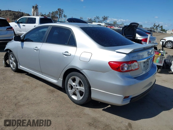 2012 Toyota Corolla L with VIN 5YFBU4EE9CP041102, listed as a IAAI auction lot 41947369 with 171,501 mi miles. Bid and sale history available at carsss.com. Image 3.