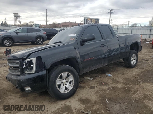 2013 Chevrolet Silverado 1500 LTZ with VIN 1GCRKTE72DZ240354, listed as a Copart auction lot 89379305 with 227,896 mi miles and Salvage Title. Bid and sale history available at DreamBid. Image 1.