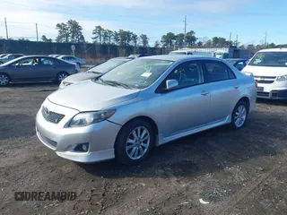 2009 Toyota Corolla with VIN 2T1BU40E19C177059, listed as a IAAI auction lot 41831891 with 999,999 mi miles. Bid and sale history available at carsss.com. Image 2.