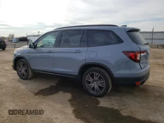 2022 Honda Pilot Sport with VIN 5FNYF6H33NB098226, listed as a Copart auction lot 72526864 with 28,234 mi miles and Salvage Title. Bid and sale history available at carsss.com. Image 2.