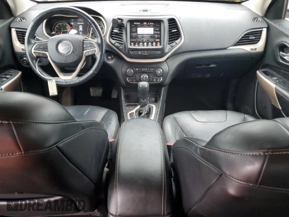 2018 Jeep Cherokee Limited with VIN 1C4PJLDX6JD552228, listed as a Copart auction lot 71295744 with 89,541 mi miles and Salvage title. Bid and sale history available at DreamBid. Image 8.