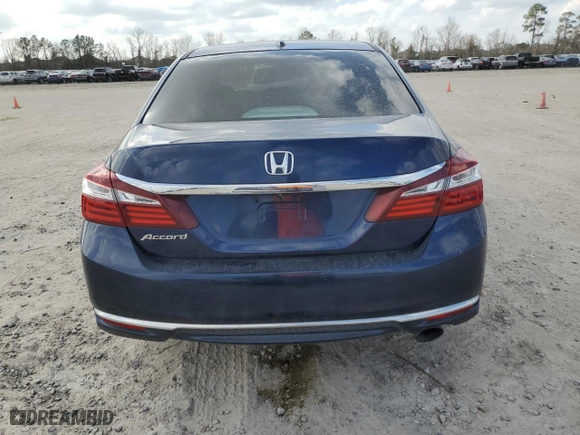 2016 Honda Accord Sedan EX with VIN 1HGCR2F75GA178561, listed as a Copart auction lot 43956205 with 124,983 mi miles and Salvage Title. Bid and sale history available at carsss.com. Image 6.