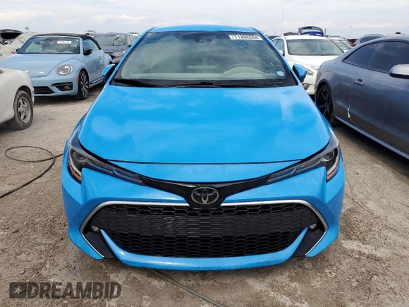2021 Toyota Corolla Hatchback XSE with VIN JTNC4MBE5M3106204, listed as a Copart auction lot 71202644 with 98,814 mi miles and Non Repairable. Bid and sale history available at carsss.com. Image 5.