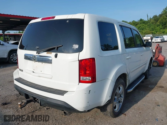 2013 Honda Pilot EX-L с VIN 5FNYF3H62DB036193, выставлен на аукционе IAAI как лот 42387366 с пробегом 206 117 миль миль и . История ставок и продаж доступна на DreamBid. Изображение 4.