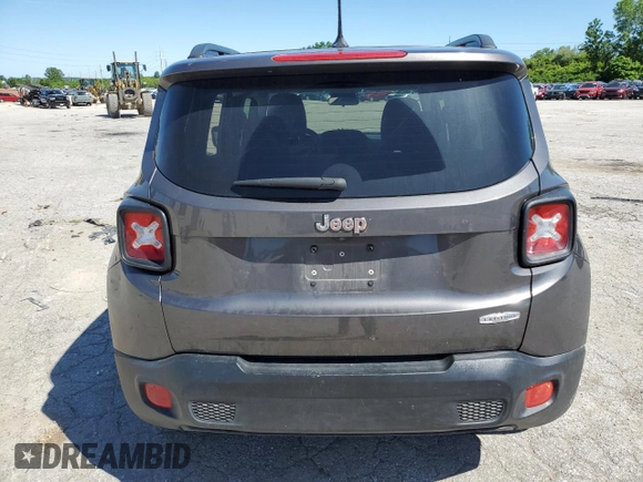 2016 Jeep Renegade Latitude with VIN ZACCJABW7GPD39019, listed as a Copart auction lot 71402474 with 136,390 mi miles and Non Repairable. Bid and sale history available at DreamBid. Image 6.