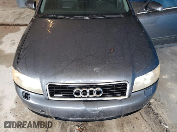 2002 Audi A4 3.0L with VIN WAULT68E92A253951, listed as a Copart auction lot 60483815 with Not provided miles and Clean title. Bid and sale history available at DreamBid. Image 11.