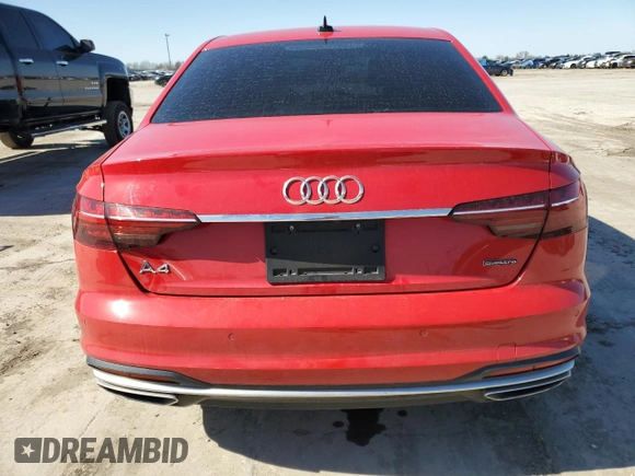 2023 Audi A4 S line Premium Plus z VIN WAUEAAF43PN002886, wystawiony jako Copart lot #48622645 z przebiegiem 37 752 mil mil oraz Szkoda całkowita • Salvage title. Historia ofert i sprzedaży dostępna na DreamBid. Obrazek 6.