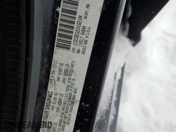 2012 Chrysler 200 Limited with VIN 1C3CCBCG2CN162104, listed as a Copart auction lot 45148505 with 129,003 mi miles and Salvage Title. Bid and sale history available at DreamBid. Image 12.