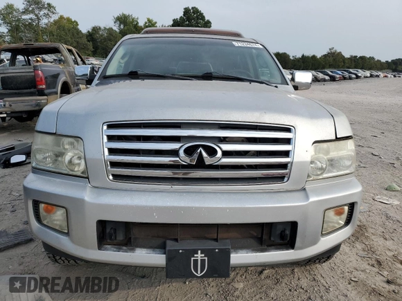 2007 Infiniti QX56 with VIN 5N3AA08A97N805333, listed as a Copart auction lot 71234674 with 0 mi miles and Clean Title. Bid and sale history available at carsss.com. Image 5.