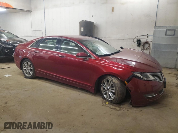 2015 Lincoln MKZ z VIN 3LN6L2J92FR624638, wystawiony jako Copart lot #57158245 z przebiegiem 150 045 mil mil oraz Szkoda całkowita • Salvage title. Historia ofert i sprzedaży dostępna na DreamBid. Obrazek 4.